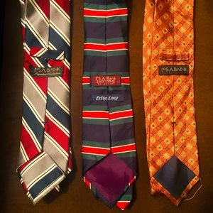 New Jos A Bank Neck Ties